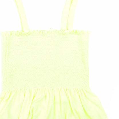 Zara Girls Yellow   Basic Blouse Size 13-14 Years