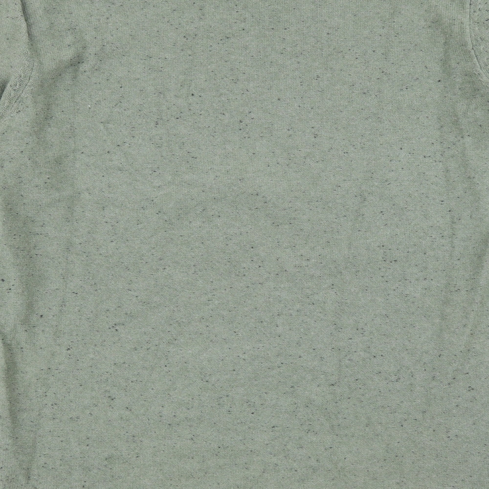 Mens UK Size S Selected Homme Green Pullover Sweatshirt