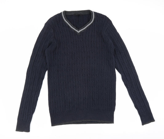 Preworn Mens Blue   Pullover Jumper Size L