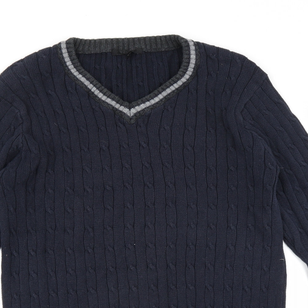 Preworn Mens Blue   Pullover Jumper Size L