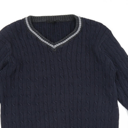 Preworn Mens Blue   Pullover Jumper Size L