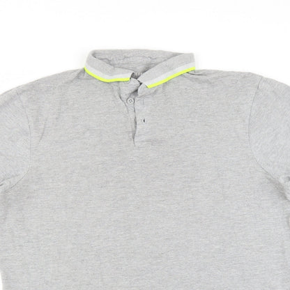 Primark Mens Grey    Polo Size L