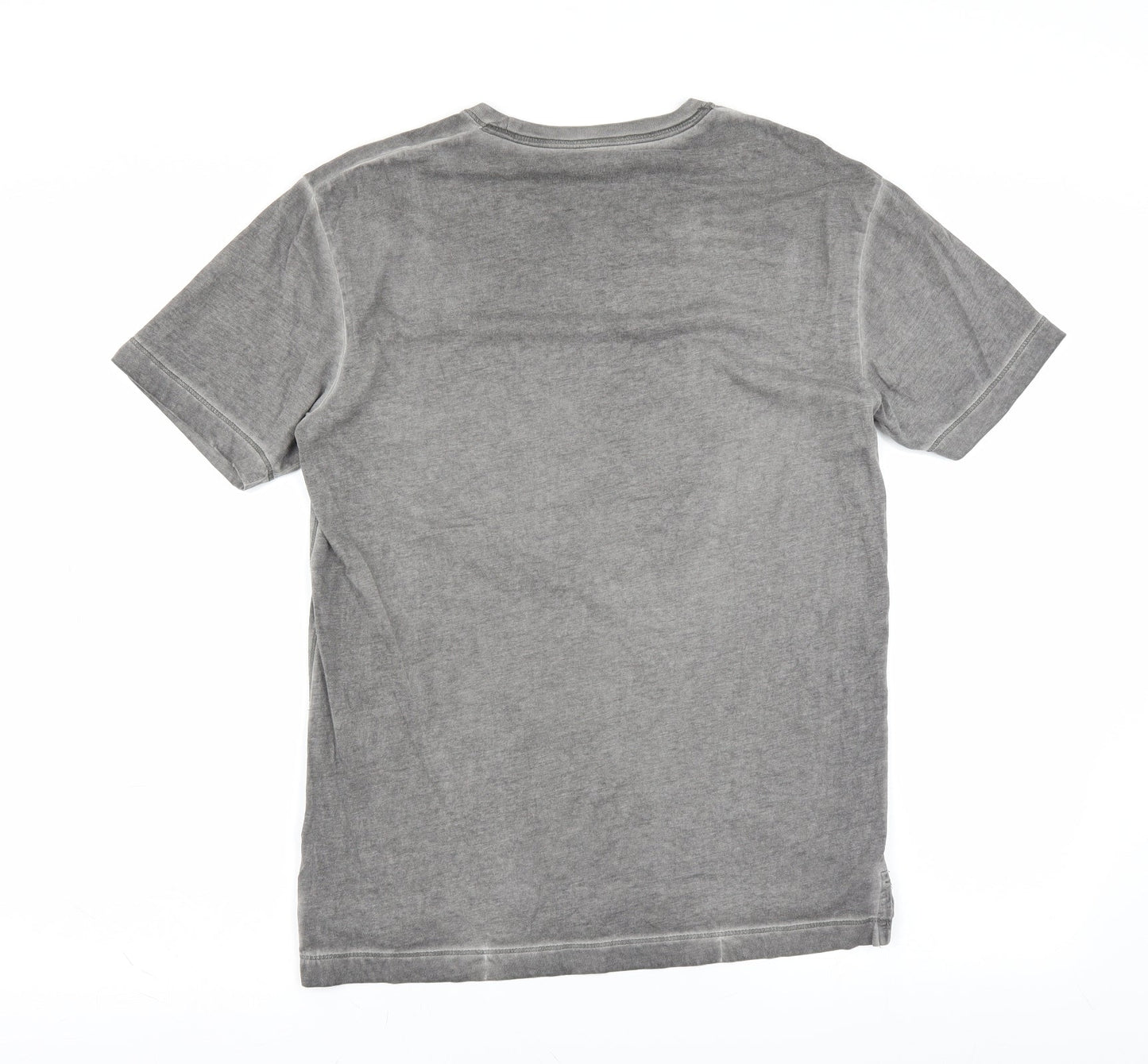 Indigo Mens Grey    T-Shirt Size S  - brixton