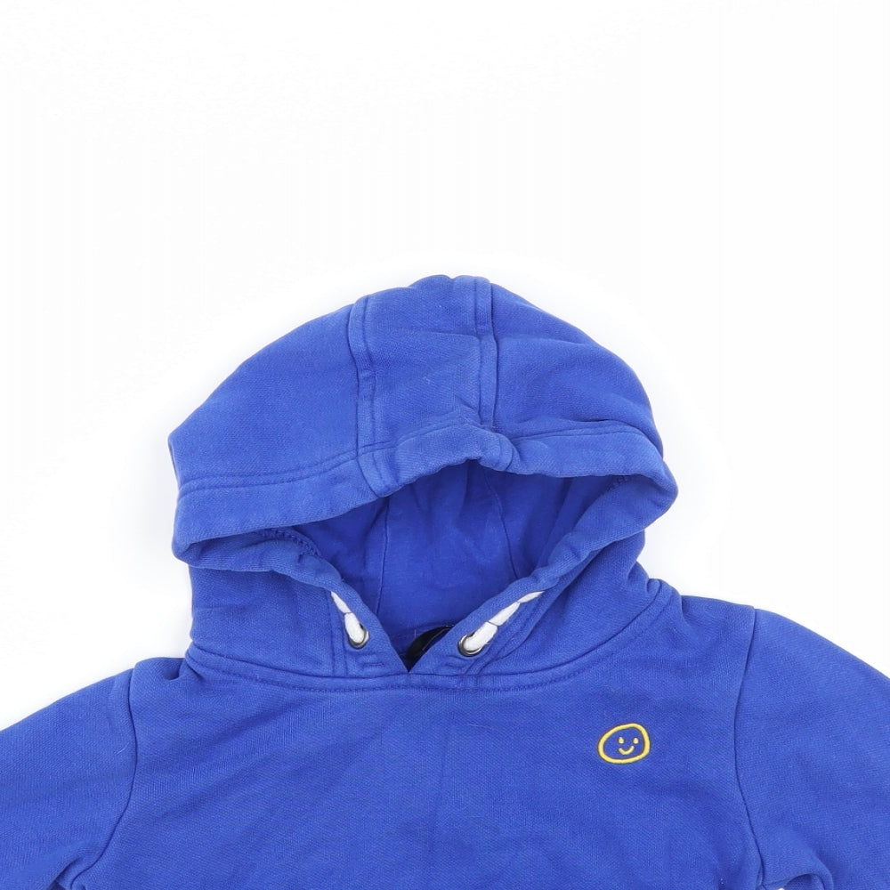 George Boys Blue   Pullover Jumper Size 12-18 Months  - hoodie