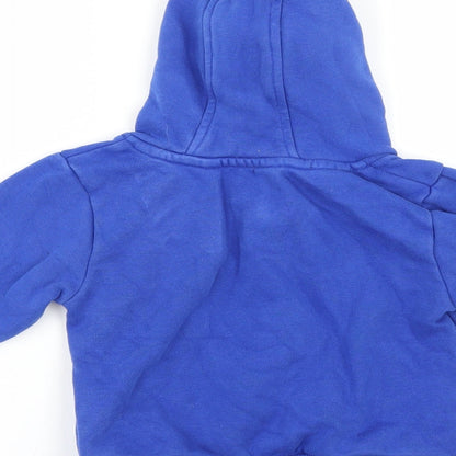 George Boys Blue   Pullover Jumper Size 12-18 Months  - hoodie