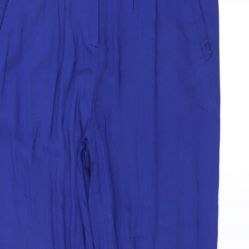 George Womens Blue   Trousers  Size 12 L27 in