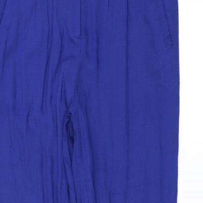George Womens Blue   Trousers  Size 12 L27 in