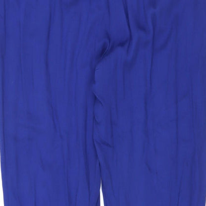 George Womens Blue   Trousers  Size 12 L27 in