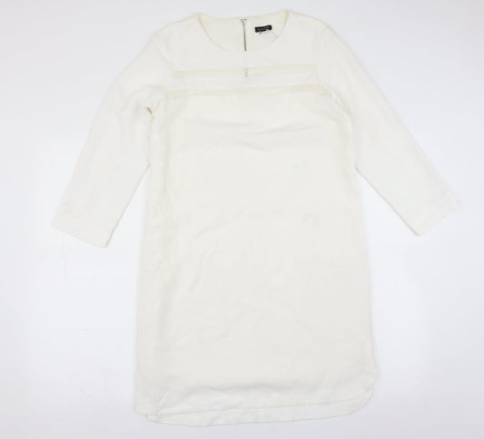 River Island Womens White   Shift  Size 12