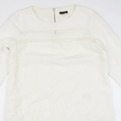 River Island Womens White   Shift  Size 12