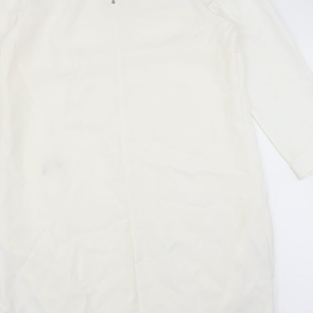 River Island Womens White   Shift  Size 12