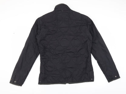 Two Stoned Womens Black   Quilted Jacket Size M