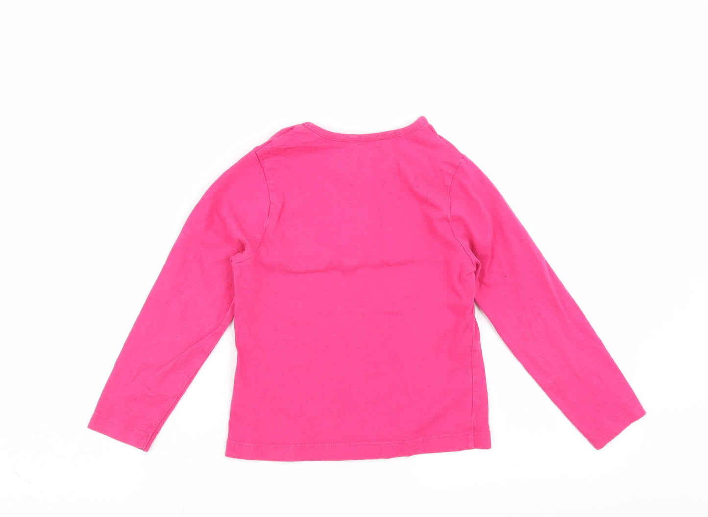 Jojo Siwa Girls Pink   Basic T-Shirt Size 5-6 Years  - jojo siva