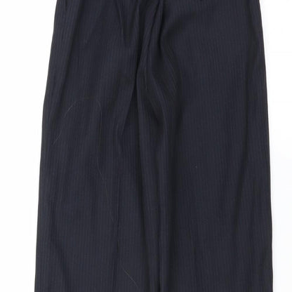 St Chiman Boys Blue Striped   Trousers Size 7 Years