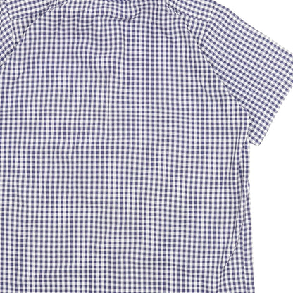 Mens UK Size L Peak Performance Blue  Button-Up Short Sleeve Casual Shirt