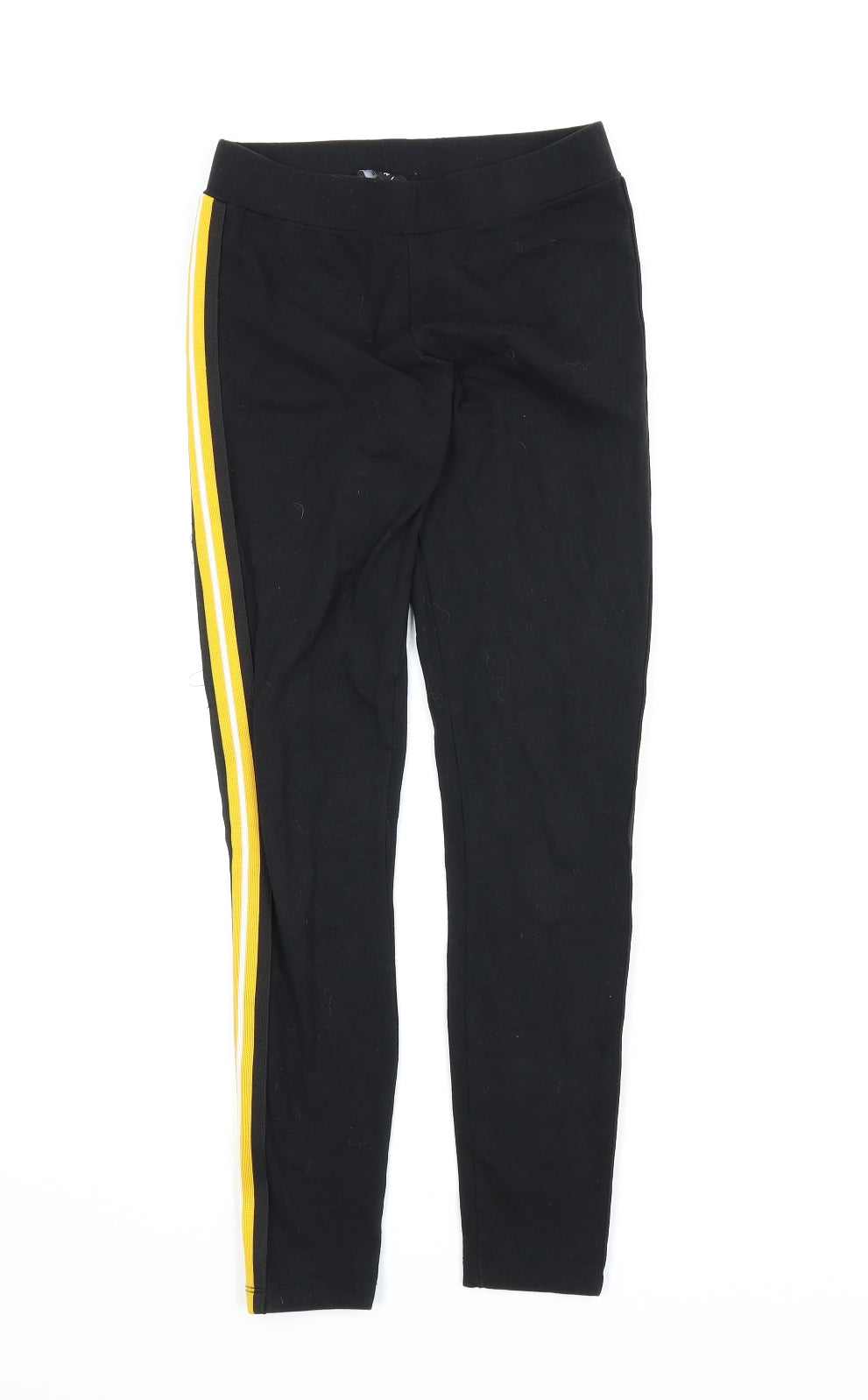 Womens UK Size 8 New Look  Capri Black Leggings