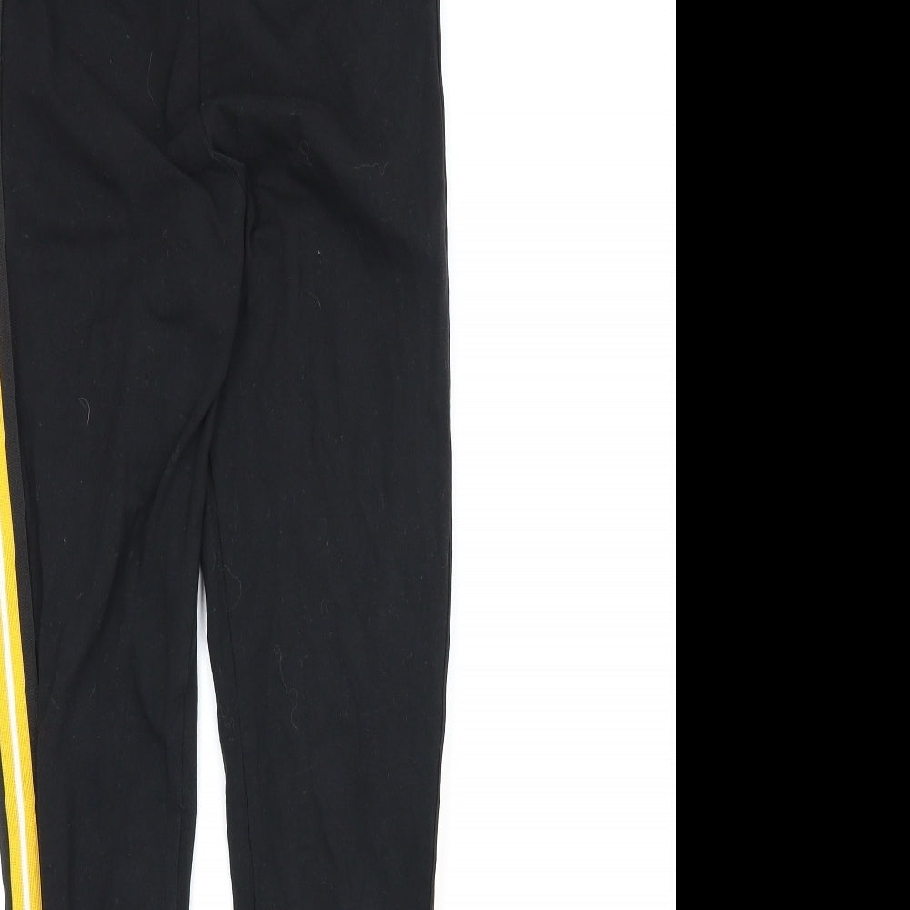Womens UK Size 8 New Look  Capri Black Leggings