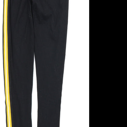 Womens UK Size 8 New Look  Capri Black Leggings