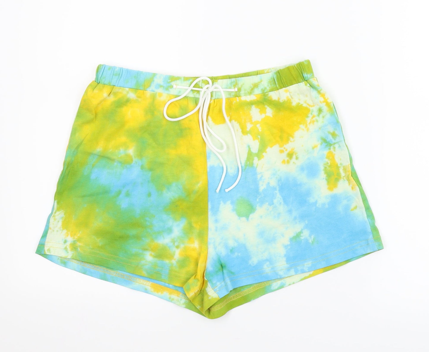 SheIn Womens Multicoloured   Mom Shorts Size S - Tie Dye