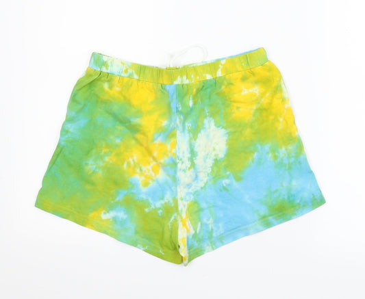 SheIn Womens Multicoloured   Mom Shorts Size S - Tie Dye