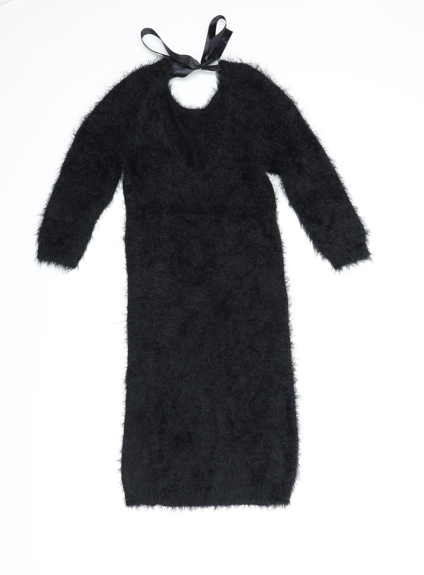 Love Pink Boutique Womens Black   Jumper Dress  Size S