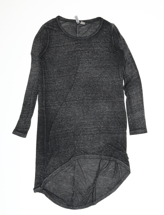 Divided Womens Grey   Skater Dress  Size XS