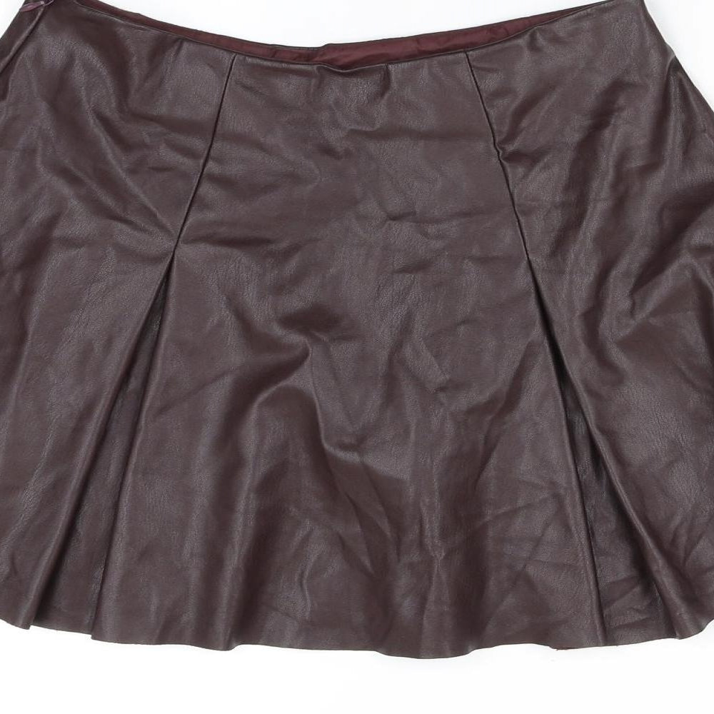 River Island Girls Purple   Flare Skirt Size 10 Years