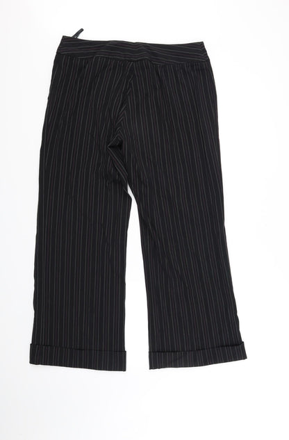 mackays Womens Black   Trousers  Size 16 L31 in