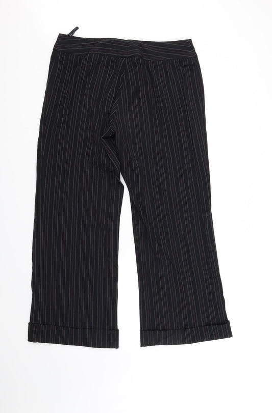 mackays Womens Black   Trousers  Size 16 L31 in