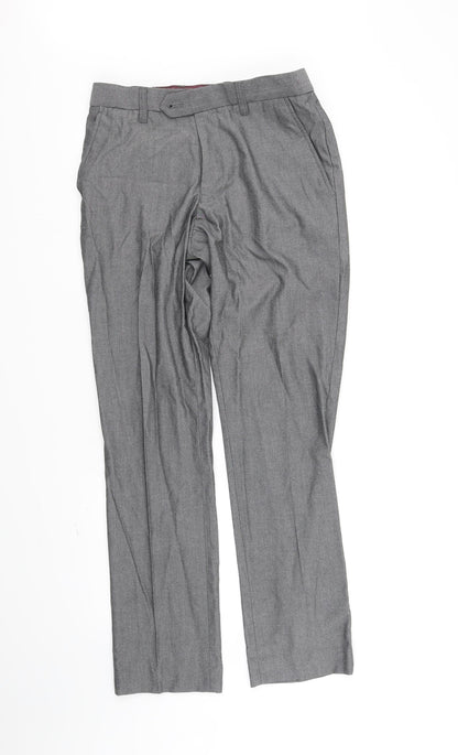 Womens UK Size 28 in NEXT Regular Fit  Grey Trousers