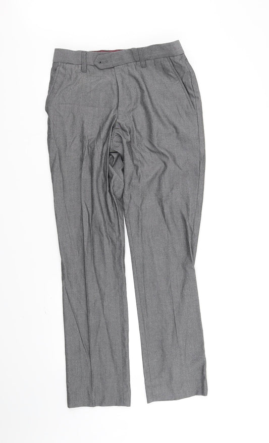 Womens UK Size 28 in NEXT Regular Fit  Grey Trousers
