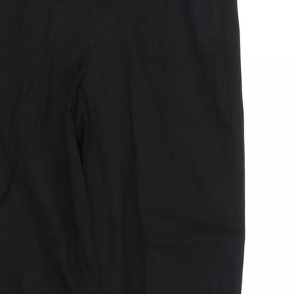 Womens UK Size 6 French Connection Regular Fit  Black Trousers