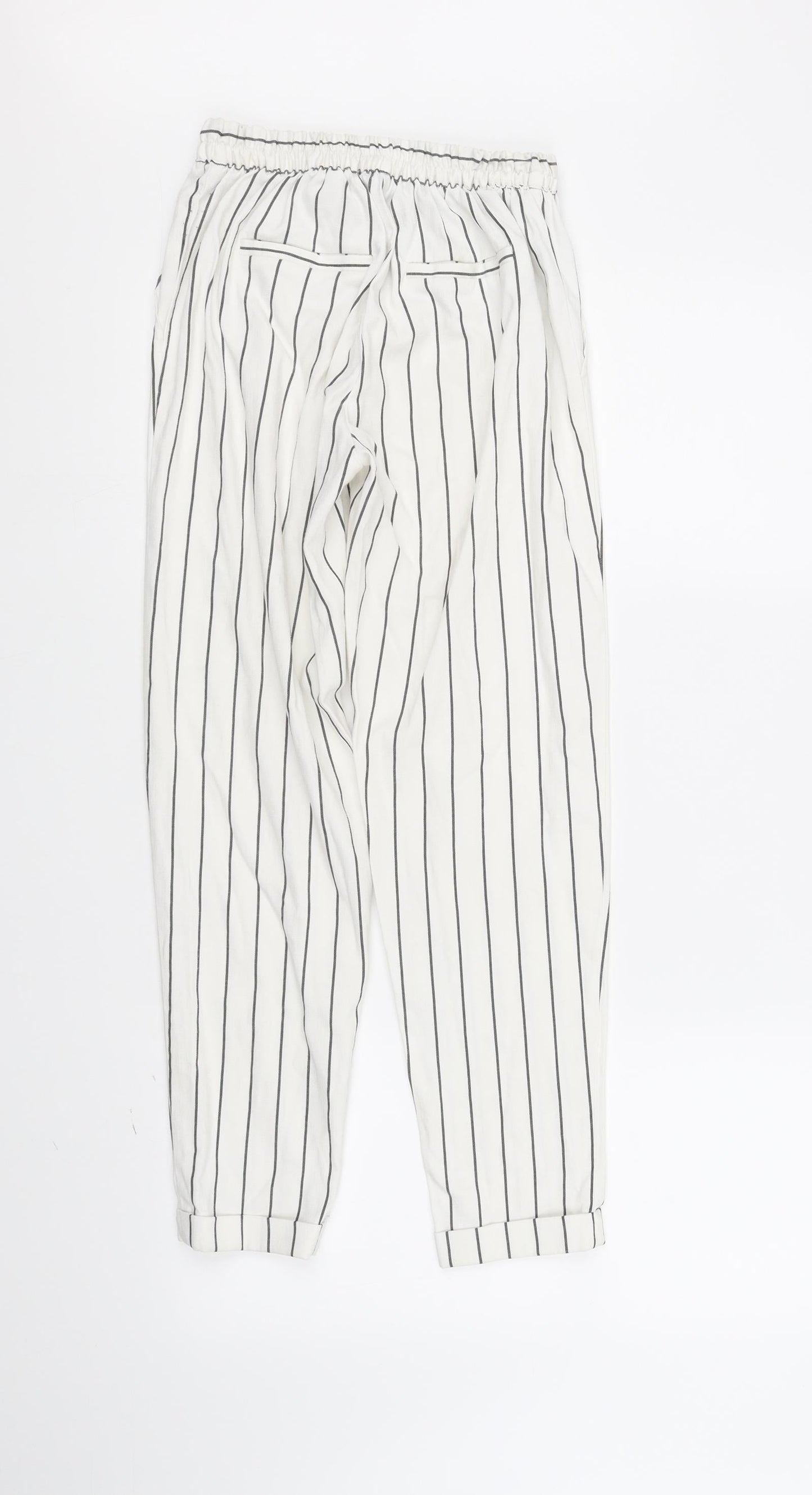 Womens UK Size XS Berksha Regular Fit Jogger White Trousers