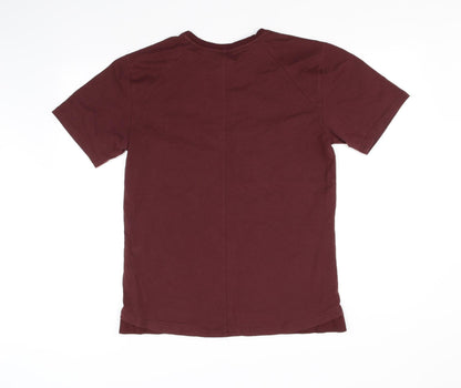 MANIRE DE VOIR Womens Purple   Basic T-Shirt Size M
