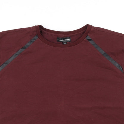 MANIRE DE VOIR Womens Purple   Basic T-Shirt Size M