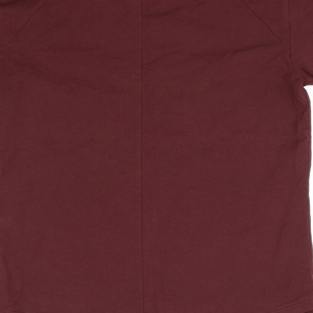 MANIRE DE VOIR Womens Purple   Basic T-Shirt Size M