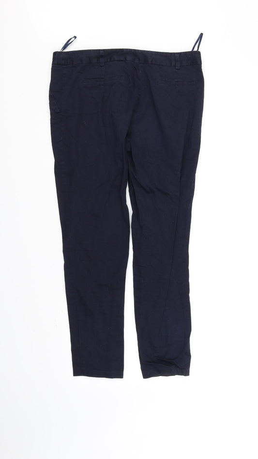 Womens UK Size 12 Atmosphere Regular Fit  Blue Trousers