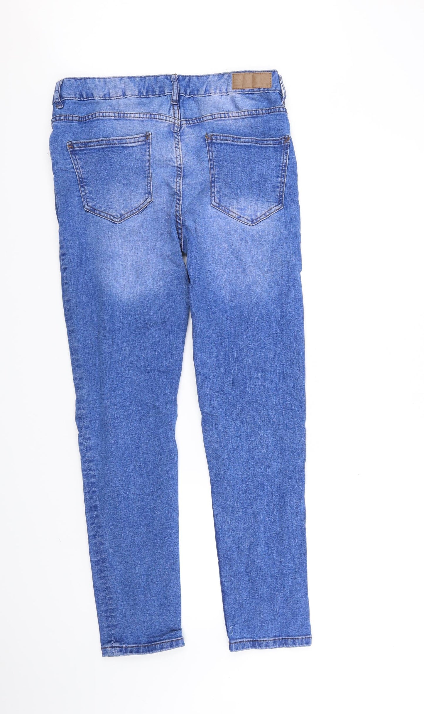 Womens UK Size M deniem & co Regular Fit Straight Blue Jeans