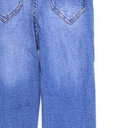 Womens UK Size M deniem & co Regular Fit Straight Blue Jeans