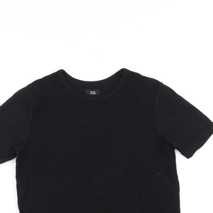 River Island Girls Black   Basic T-Shirt Size 7-8 Years