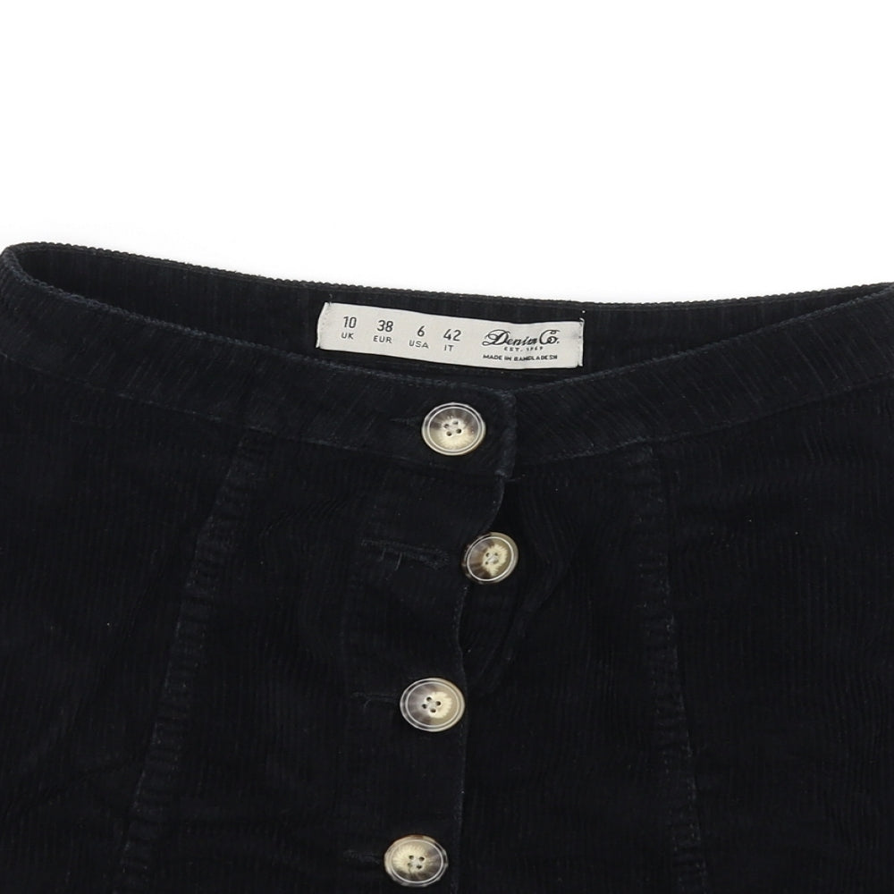 deniem & co Womens Black   Flare Skirt Size 10