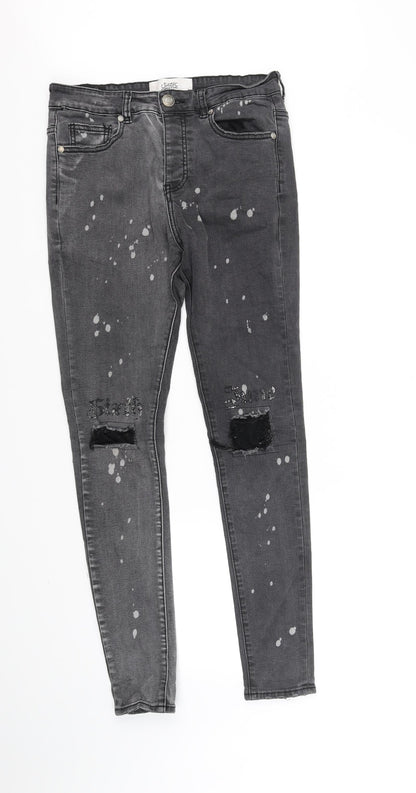 Sixth June Womens Grey   Skinny Jeans Size 30 in L33 in - paint meant to be on pants
