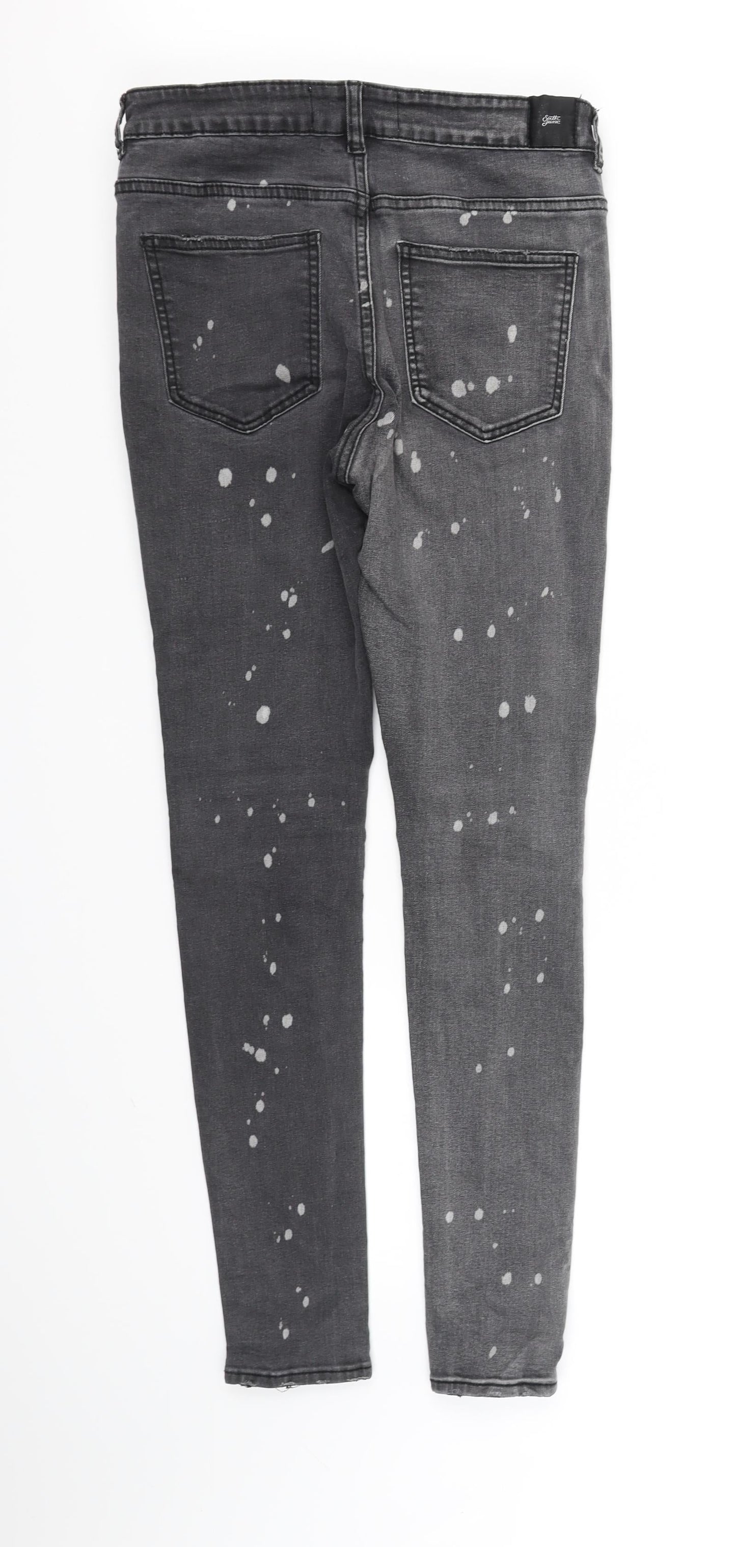 Sixth June Womens Grey   Skinny Jeans Size 30 in L33 in - paint meant to be on pants