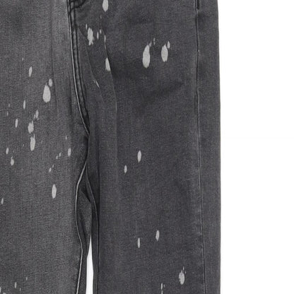 Sixth June Womens Grey   Skinny Jeans Size 30 in L33 in - paint meant to be on pants