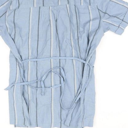 Next Girls Blue   Pullover Blouse Size 10 Years