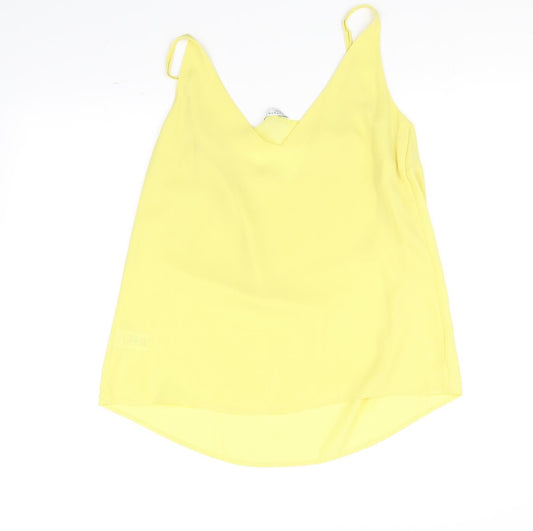 Papaya Womens Yellow   Basic Tank Size 10