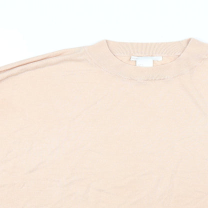 H&M Womens Pink   Pullover Jumper Size S