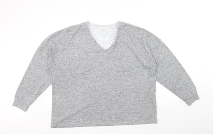 Dorothy Perkins Womens Grey   Pullover Jumper Size 16