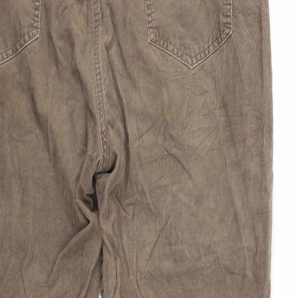 Womens UK Size 20 Marks and Spencer Regular Fit  Brown Trousers