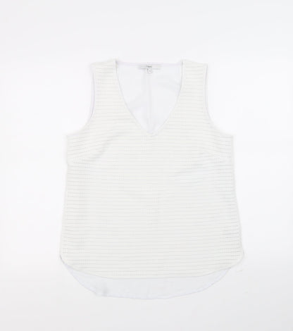 Next Womens White   Pullover Jumper Size 10
